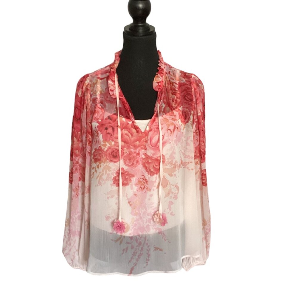 Rachel Zoe Chiffon Top - Size S - NWT - Picture 1 of 7